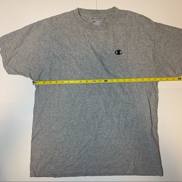 Champion Grey T-Shirt Men Size Large - Picture 2 of 4